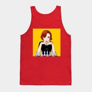 beth the queen and champion in chess games Tank Top